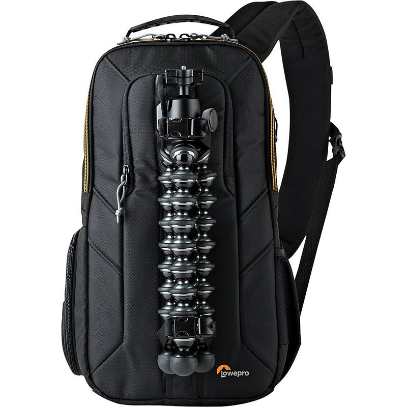 Lowepro لو برو LP36899PWW سلاينغ شوت إيدج 250 AW - حزام آمن، نحيف، ذكي وواقٍ لكاميرا DSLR مدمجة أو DJI مافيك برو/مافيك برو بلاتينيوم، أسود، 9.06 × 4.72 × 8.27 إنش - Image 5